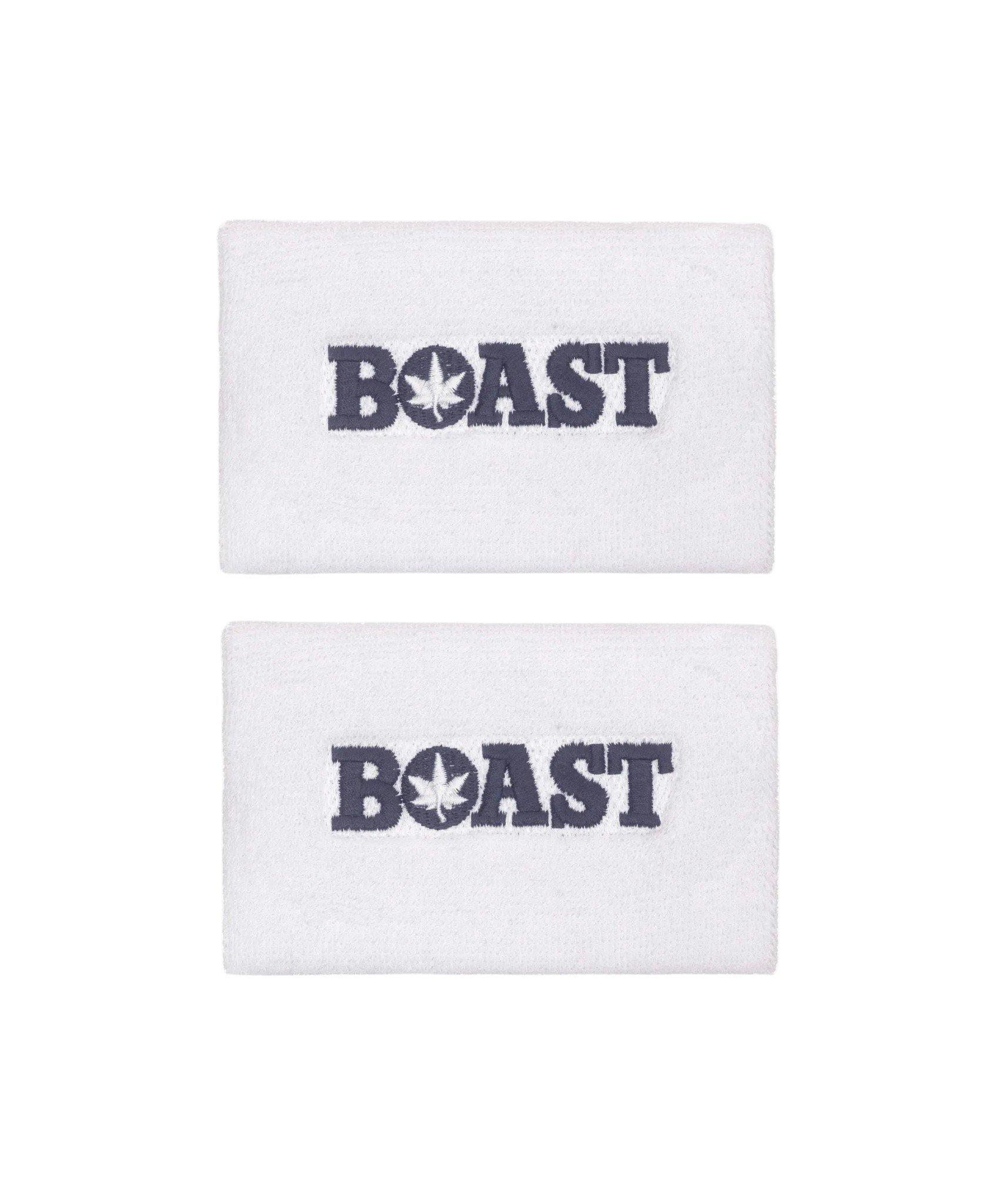 Boast Court Wristbands - White - WHITE